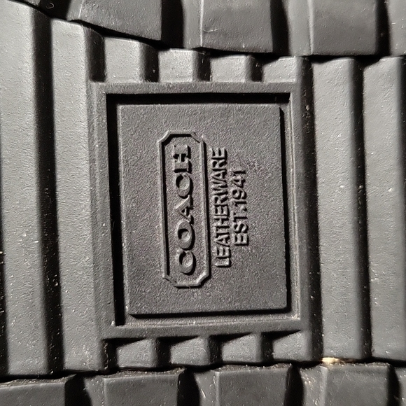 Coach Talen Black Suede Rabbit Fur Trim Winter Boots (size 7.5) - Picture 6 of 7